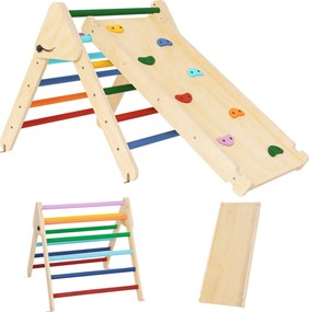 AIYAPLAY Joc de Cățărare pentru Copii 18-48 Luni, Multicolor | Aosom Romania
