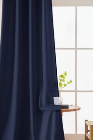 Draperie albastru inchis OXFORD 140x250 cm Agatat: Rejansa