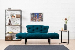 Canapea extensibilă Nitta Petrol Blue