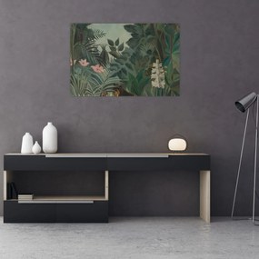 Tablou - Henri Rousseau, The Equatorial Jungle, reproducere (90x60 cm)