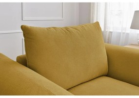 Fotoliu galben Ernest – Bobochic Paris