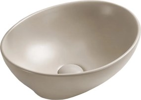 Mexen Elza chiuvetă pe blat 40 x 33 cm, bej mat - 21014066