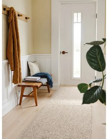 Covor tip traversă gri/crem lavabil 80x240 cm Rocco Dark Cream – Elle Decoration