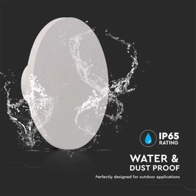 Aplică LED de exterior LED/12W/230V 3000K IP65 alb