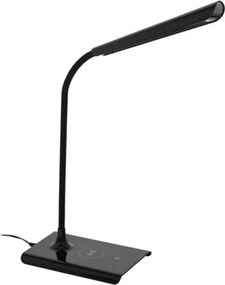 Eglo 55122 - Lampă de masă LED dimabilă cu încărcare LED/5,5W/230V neagră