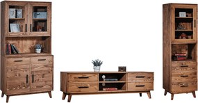 Set lemn masiv natur Living Timeless I