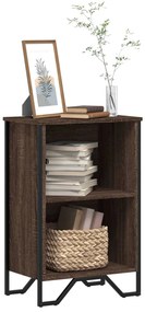 vidaXL Bibliotecă, stejar maro, 50x31x74,5 cm, lemn prelucrat