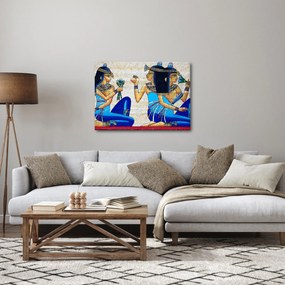 Tablou - Picturi egiptene (70x50 cm)