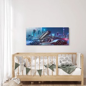 Tablou mașina de curse (120x50 cm)