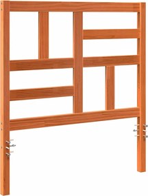 vidaXL Întăritură de pat cu headboard Maroniu cerat 105,5 x 4 x 104 cm