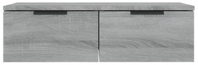 Dulap de perete, gri sonoma, 68x30x20 cm, lemn compozit sonoma gri