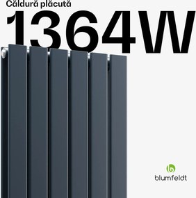 Blumfeldt Ontario radiator 180x45 Putere 1364 W