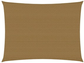 Panza parasolar, gri taupe, 2,5x4 m, HDPE, 160 g m  ²