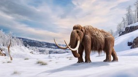 Ilustrație Mammoth, illustration, LEONELLO CALVETTI/SCIENCE PHOTO LIBRARY