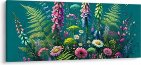 Tablou - Flori de câmp (120x50 cm)