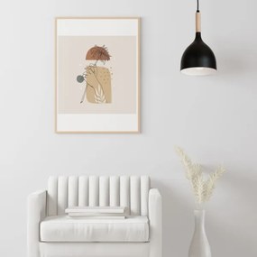 Lustră pe cablu NOAK WOOD 1xE27/60W/230V