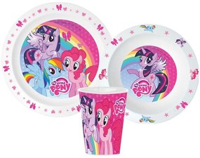 Micul meu ponei set de vase, set din plastic micro, pahar 260 ml