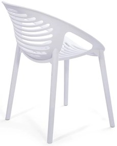 Scaun de grădină Bonami Essentials Joanna, alb