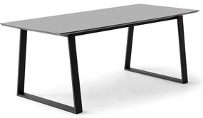 Masă de dining gri antracit extensibilă 100x210 cm Meza – Hammel Furniture