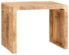 vidaXL Masă laterală Maro 60 x 35 x 46 cm Lemn de mango solid