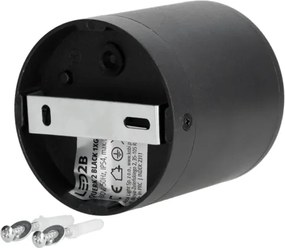 Spot de exterior 1xGU10/35W/230V IP54 rotund pătrat