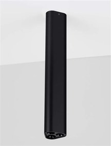 Plafoniera LED tip spot ETHO negru/30,5cm