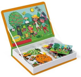 Janod - Set interactiv magnetic MAGNETIBOOK anotimpuri