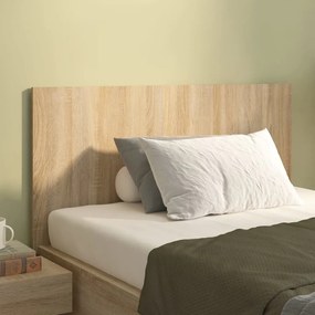 811028 vidaXL Tăblie de pat, stejar Sonoma, 120x1,5x80 cm, lemn prelucrat