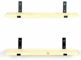 Raft Lam008 Black and Oak