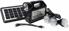 Lanterna Solara Led 80W 3X becuri gd-101