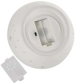 Decorațiune de Crăciun LED, înger ceramic, 0,4 W, 2x AA