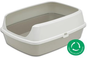 Toaletă modernă pentru pisici Maryloo gri, 50 x 38x 21,4 cm
