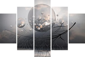 Tabloul bilelor abstracte (150x105 cm)
