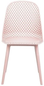 Set 4 buc scaun tip bar Erielle (roz). 1078734