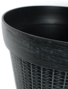 Ghiveci din plastic, gri, IROM TIP 1