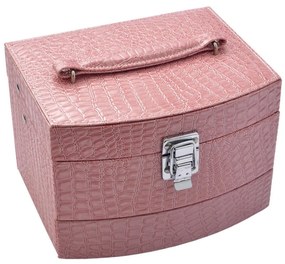 Casetă de bijuterii roz JK Box SP-250/A5N