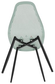 Scaun dining, verde negru, TEGRA TYP 2