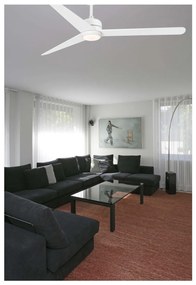 Lustra LED cu Ventilator si telecomanda design modern NUU alb