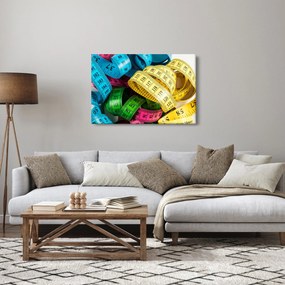 Tablou cu metri colorați (90x60 cm)