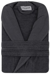 Halat gri antracit XL din bumbac Cappa – Foutastic