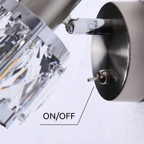 Globo 54356-1 - Aplică perete spot KRIS 1xE14/40W/230V