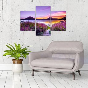 Tablou cu lac (90x60 cm)