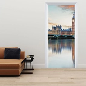 Fototapet pentru ușă - Londra Houses of Parliament (95x205cm)