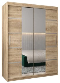 Dulap de haine 150 cm Verika 4 150 (stejar sonoma). 1064286