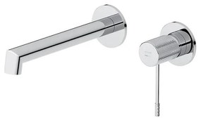 Baterie de lavoar pentru instalare ascunsă Cersanit S951-593 ZEN crom lucios