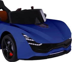 Masinuta Electrica cu acumulator pentru copii NOVOKIDS™ Magma Racer , Cu telecomanda, Melodii si lumini, 3-8 ani , Usi cu deschidere Butterfly ,
