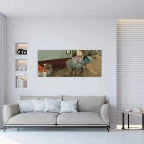 Tablou - Edgar Degas, The Dance Lesson, reproducere (120x50 cm)