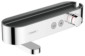 Baterie cada - dus, Hansgrohe, ShowerTablet Select 400, cu termostat, crom