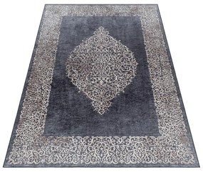 Covor gri antracit lavabil 160x230 cm Fiesta – Ayyildiz Carpets