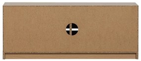 Comodă TV modulară cu aspect de lemn de stejar 110x44 cm Modulair – vtwonen